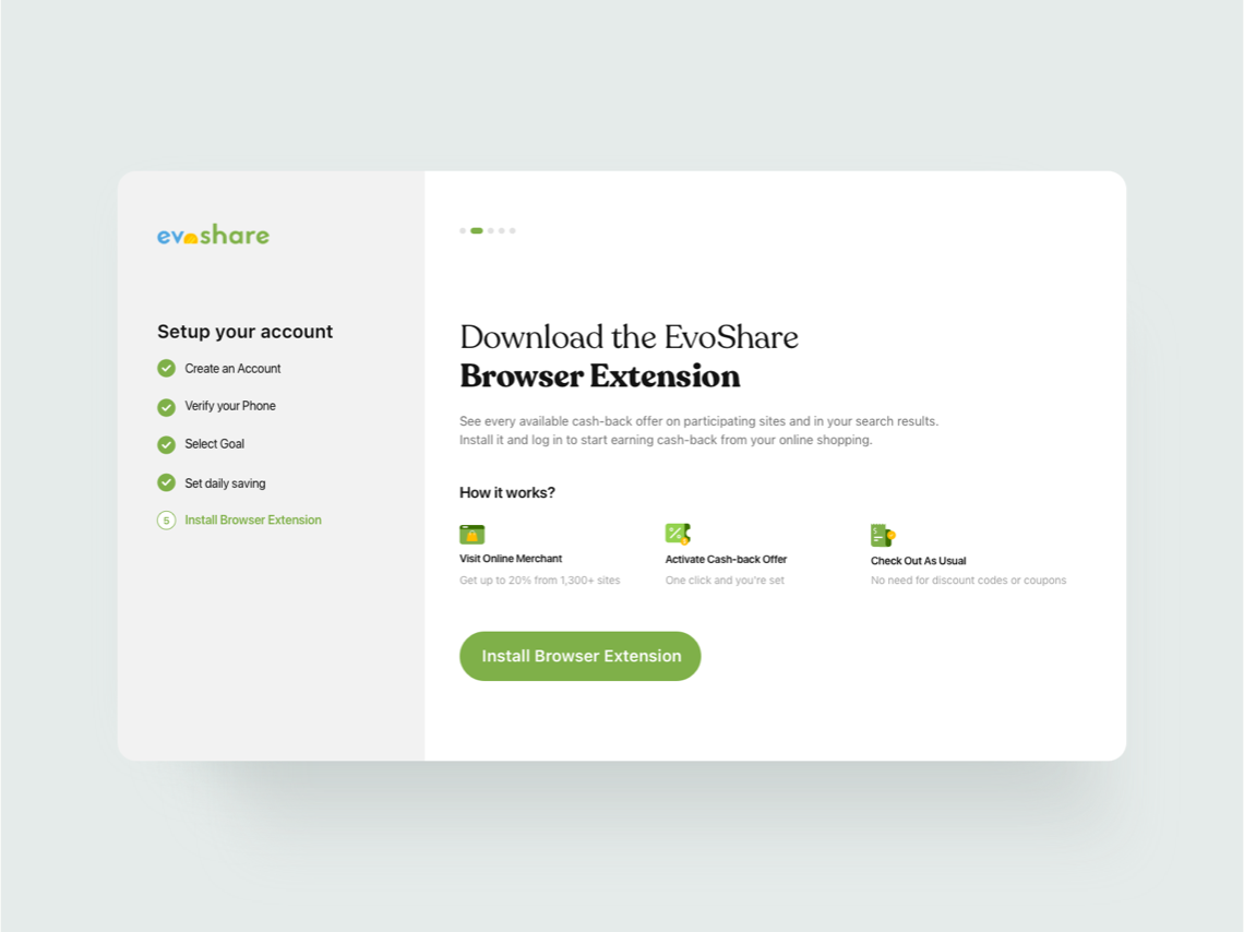 evoshare screen